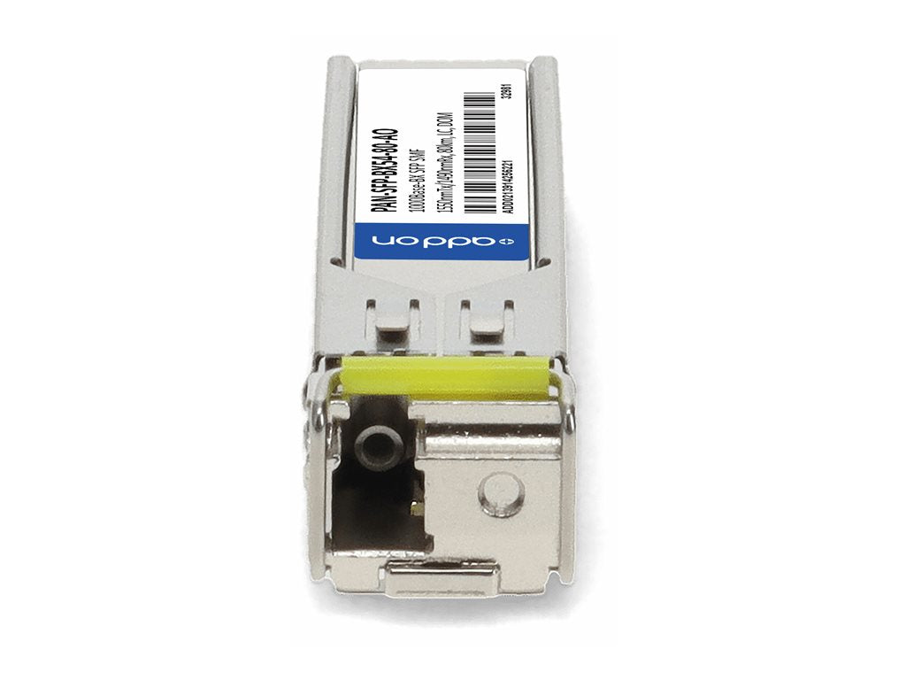 AddOn - SFP (mini-GBIC) transceiver module (equivalent to: Palo Alto Networks PAN-SFP-BX54-80) - 1GbE - 1000Base-BX - LC