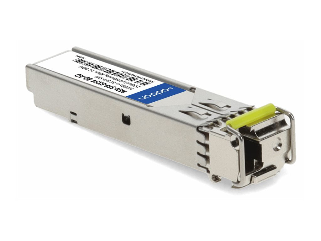 AddOn - SFP (mini-GBIC) transceiver module (equivalent to: Palo Alto Networks PAN-SFP-BX54-80) - 1GbE - 1000Base-BX - LC