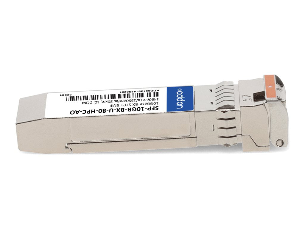 AddOn - SFP+ transceiver module - 10GbE - 10GBase-BX - LC single-mode - up to 49.7 miles - 1490 (TX) / 1550 (RX) nm -