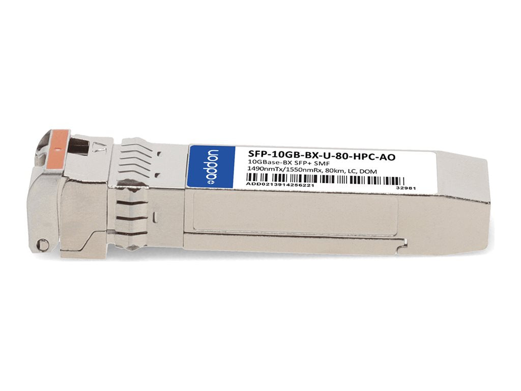AddOn - SFP+ transceiver module - 10GbE - 10GBase-BX - LC single-mode - up to 49.7 miles - 1490 (TX) / 1550 (RX) nm -