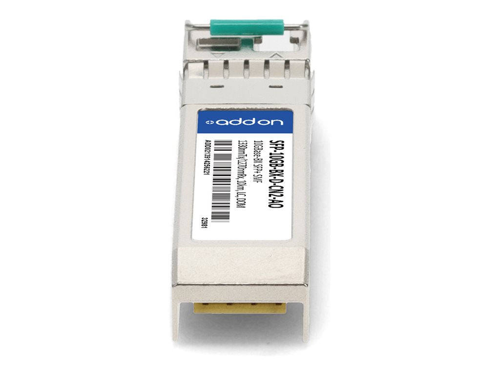 AddOn - SFP+ transceiver module - 10GbE - 10GBase-BX - LC single-mode - up to 6.2 miles - 1330 (TX) / 1270 (RX) nm - TAA