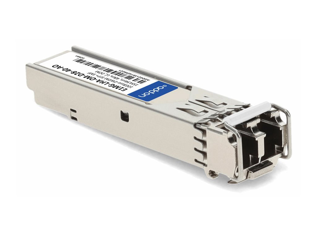 AddOn - SFP+ transceiver module - 10GbE - 10GBase-DWDM - LC single-mode - up to 24.9 miles - 1554.94 nm - TAA Compliant
