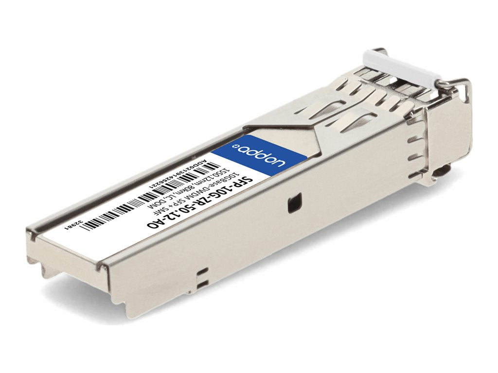 AddOn - SFP+ transceiver module - 10GbE - 10GBase-DWDM - LC single-mode - up to 49.7 miles - 1550.12 nm - TAA Compliant