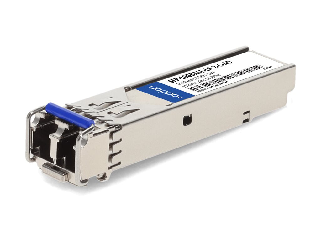 AddOn - SFP+ transceiver module - 10GbE - 10GBase-LRL - LC single-mode - up to 1.2 miles - 1310 nm - TAA Compliant SFP-10GBASE-LR-2-C-AO