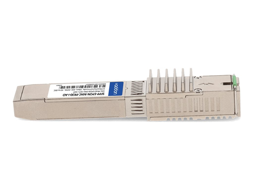 AddOn - SFP+ transceiver module - 10GbE, EPON - SFP+ / SC single-mode - up to 6.2 miles - 1270 (TX) / 1577 (RX) nm - TAA