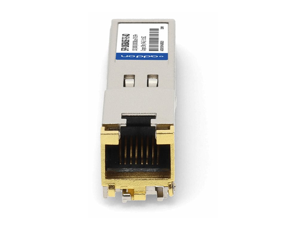 AddOn - SFP+ transceiver module - 10GbE - over copper - 1000Base-TX, 100Base-TX, 10GBase-T - RJ-45 - up to 98 ft - TAA