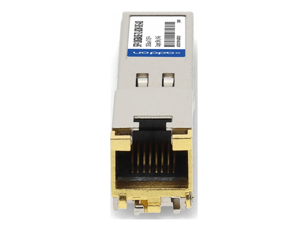 AddOn - SFP+ transceiver module - 10GbE - over copper - 10GBase-T - RJ-45 - up to 262 ft - TAA Compliant