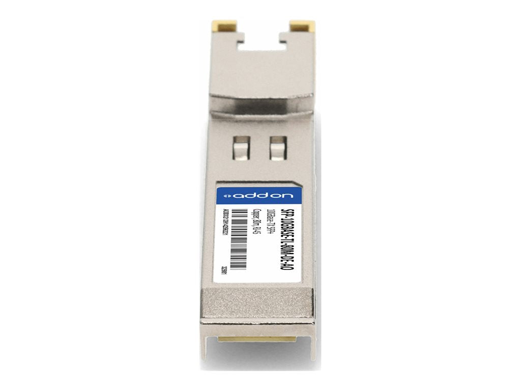 AddOn - SFP+ transceiver module - 10GbE - over copper - 10GBase-T - RJ-45 - up to 262 ft - TAA Compliant