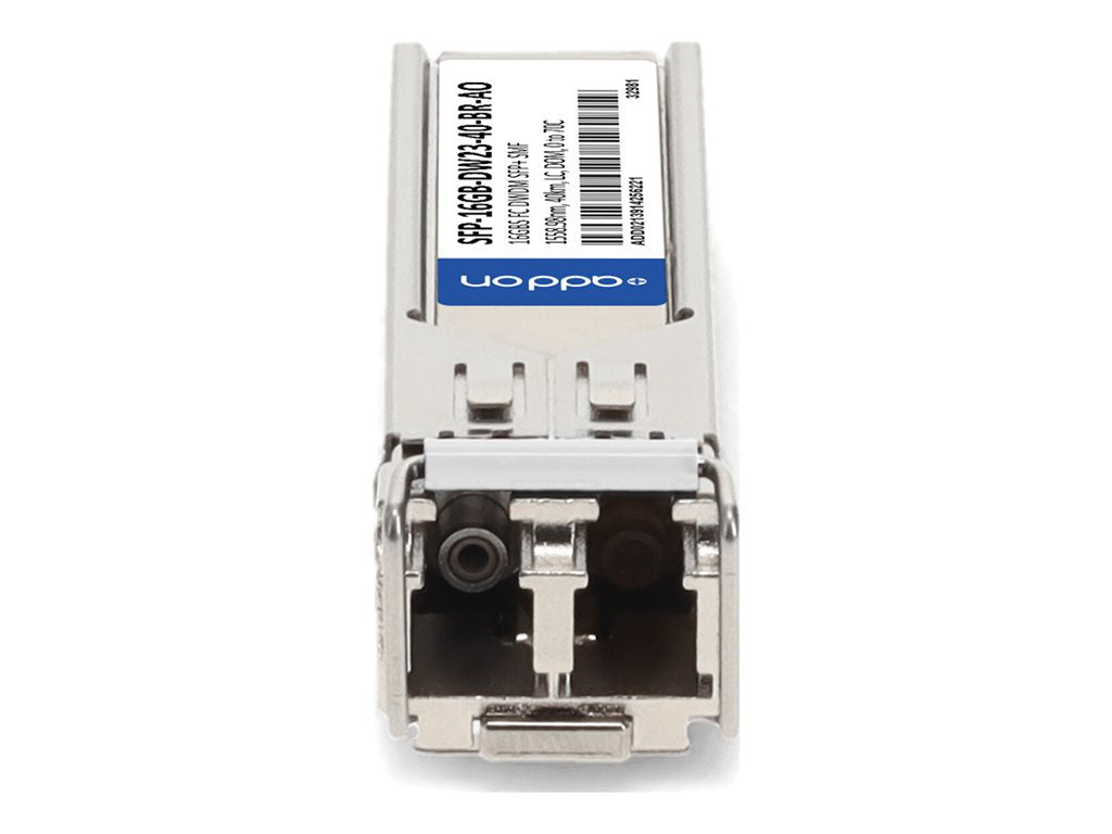 AddOn - SFP+ transceiver module - 16 Gigabit Ethernet - 16GBase-DWDM - LC single-mode - up to 24.9 miles - channel: 23 -