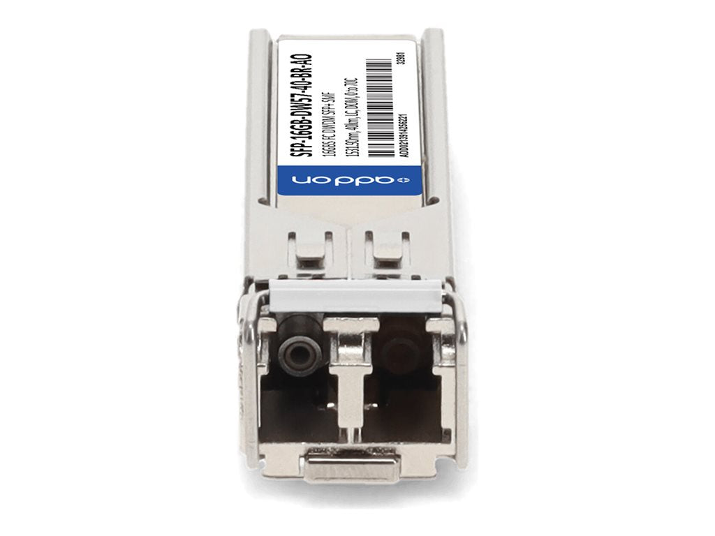 AddOn - SFP+ transceiver module - 16 Gigabit Ethernet - 16GBase-DWDM - LC single-mode - up to 24.9 miles - channel: 57 -