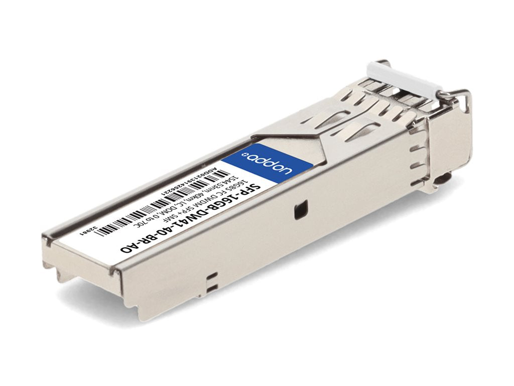 AddOn - SFP+ transceiver module - 16Gb Fibre Channel - DWDM - LC single-mode - up to 24.9 miles - channel: 41 - 1544.53
