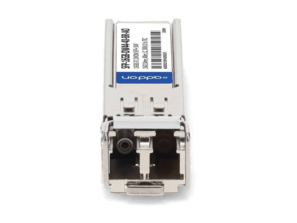 AddOn - SFP+ transceiver module - 16Gb Fibre Channel - Fibre Channel, DWDM - LC single-mode - up to 24.9 miles -