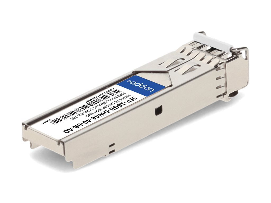 AddOn - SFP+ transceiver module - 16Gb Fibre Channel - Fibre Channel, DWDM - LC single-mode - up to 24.9 miles -