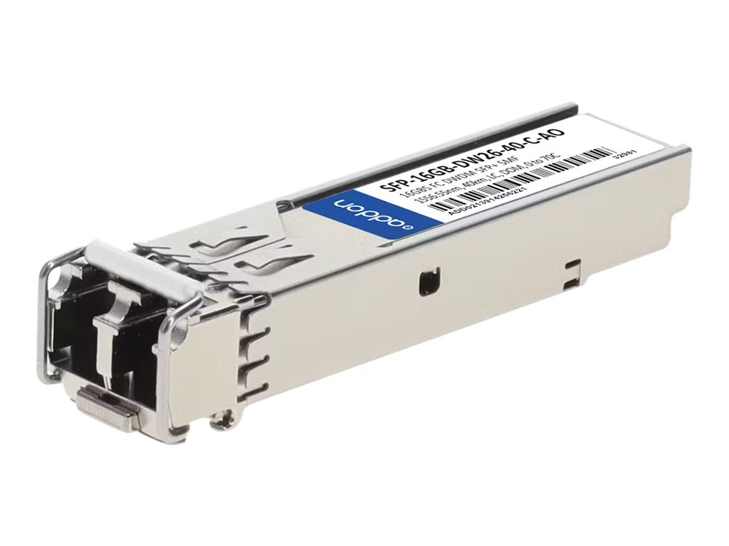 AddOn - SFP+ transceiver module - 16Gb Fibre Channel - Fibre Channel, DWDM - LC single-mode - up to 24.9 miles -