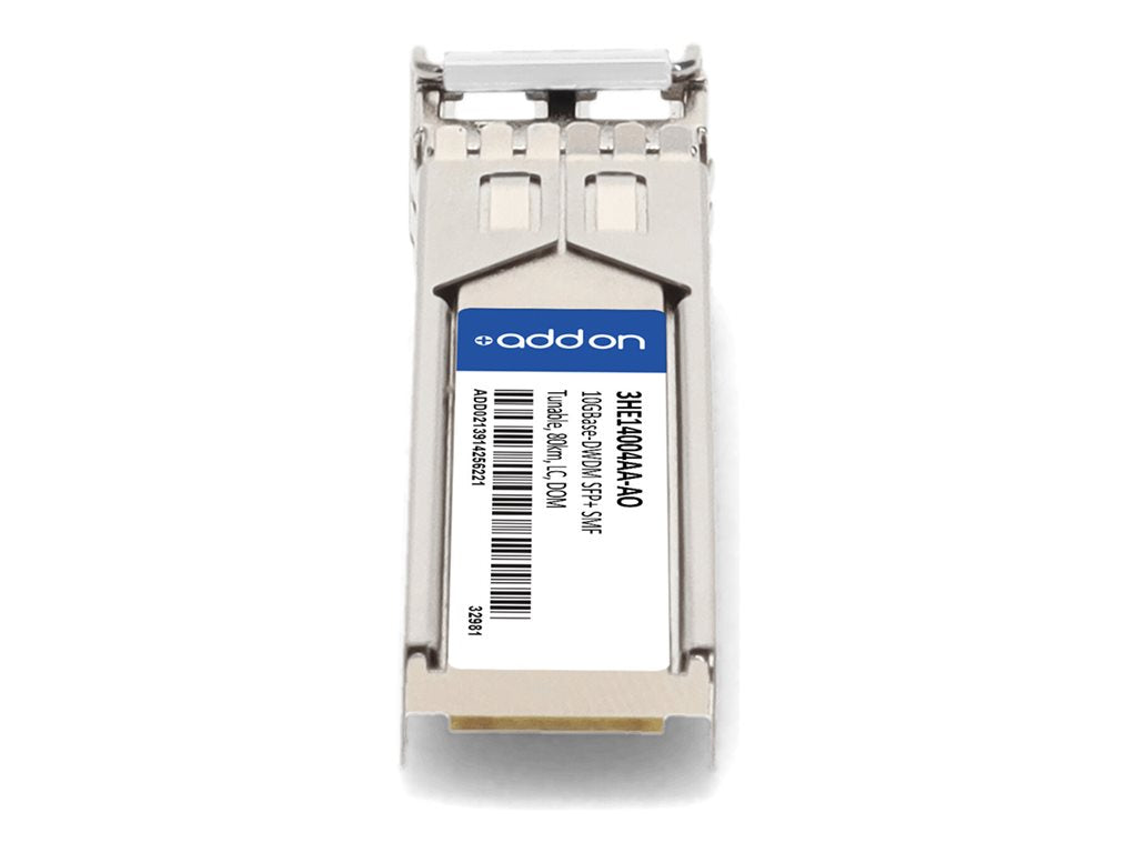 AddOn - SFP+ transceiver module (equivalent to: Alcatel-Lucent Nokia 3HE14004AA) - 10GbE - 10GBase-DWDM - LC single-mode