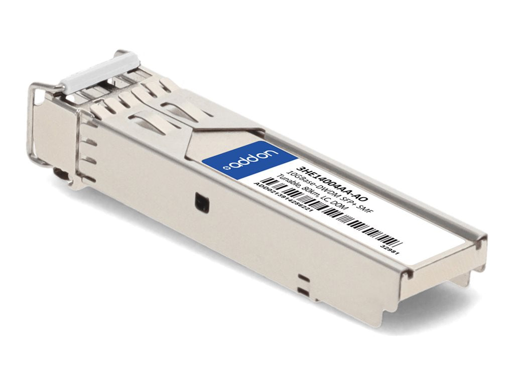 AddOn - SFP+ transceiver module (equivalent to: Alcatel-Lucent Nokia 3HE14004AA) - 10GbE - 10GBase-DWDM - LC single-mode