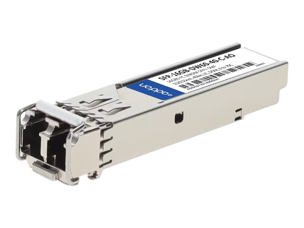 AddOn - SFP+ transceiver module (equivalent to: Cisco) - 16Gb Fibre Channel - Fibre Channel, DWDM - LC single-mode - up