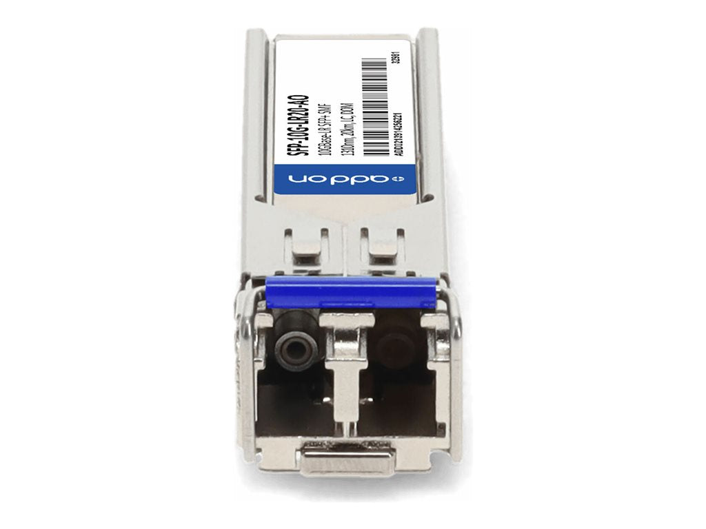 AddOn - SFP+ transceiver module (equivalent to: Cisco SFP-10G-LR) - 10GbE - 10GBase-LR - LC single-mode - up to 12.4