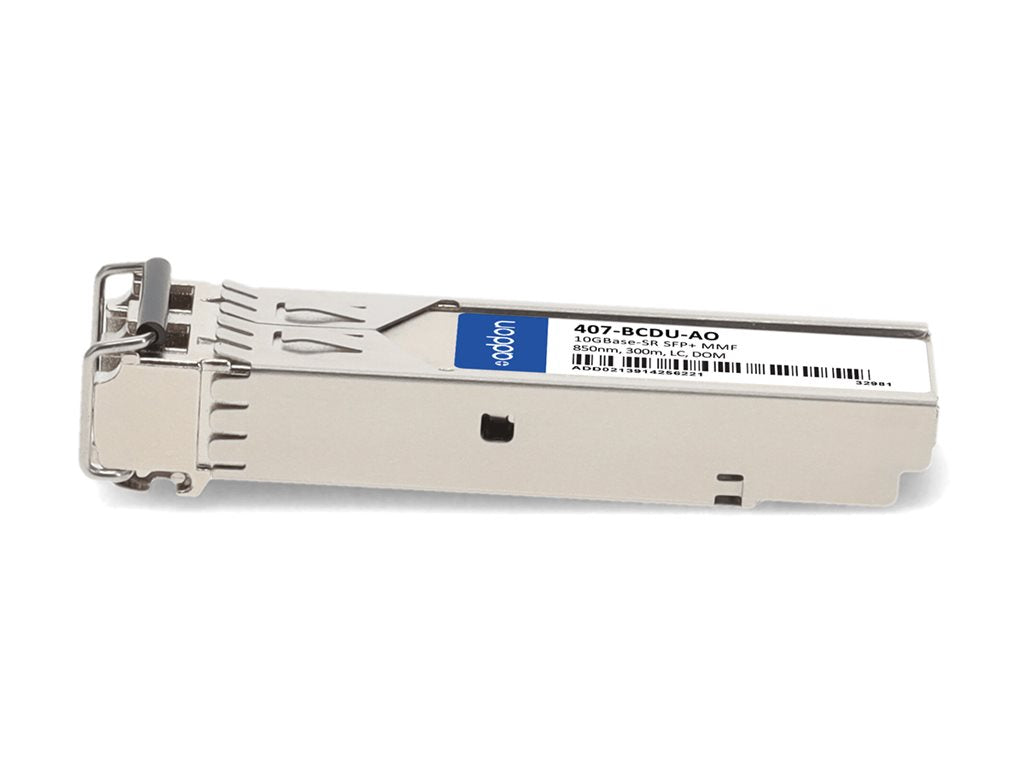 AddOn - SFP+ transceiver module (equivalent to: Dell 407-BCDU) - 10GbE - 10GBase-SR - LC multi-mode - up to 984 ft - 850