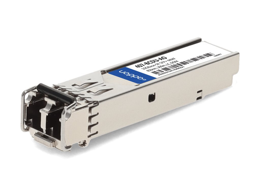 AddOn - SFP+ transceiver module (equivalent to: Dell 407-BCDU) - 10GbE - 10GBase-SR - LC multi-mode - up to 984 ft - 850