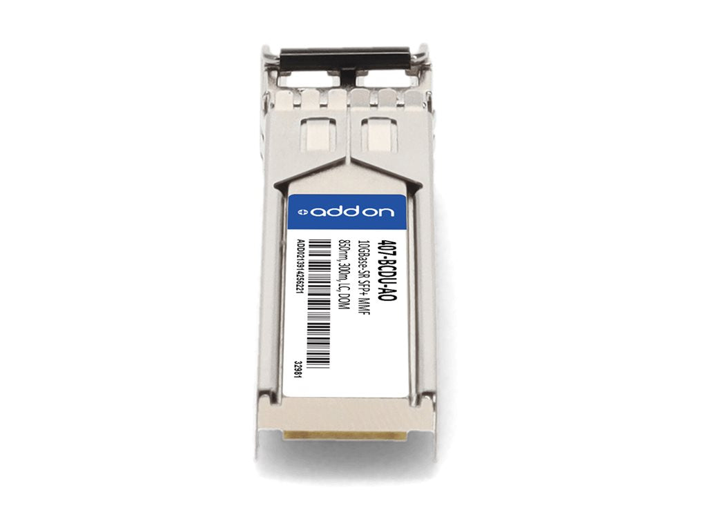 AddOn - SFP+ transceiver module (equivalent to: Dell 407-BCDU) - 10GbE - 10GBase-SR - LC multi-mode - up to 984 ft - 850