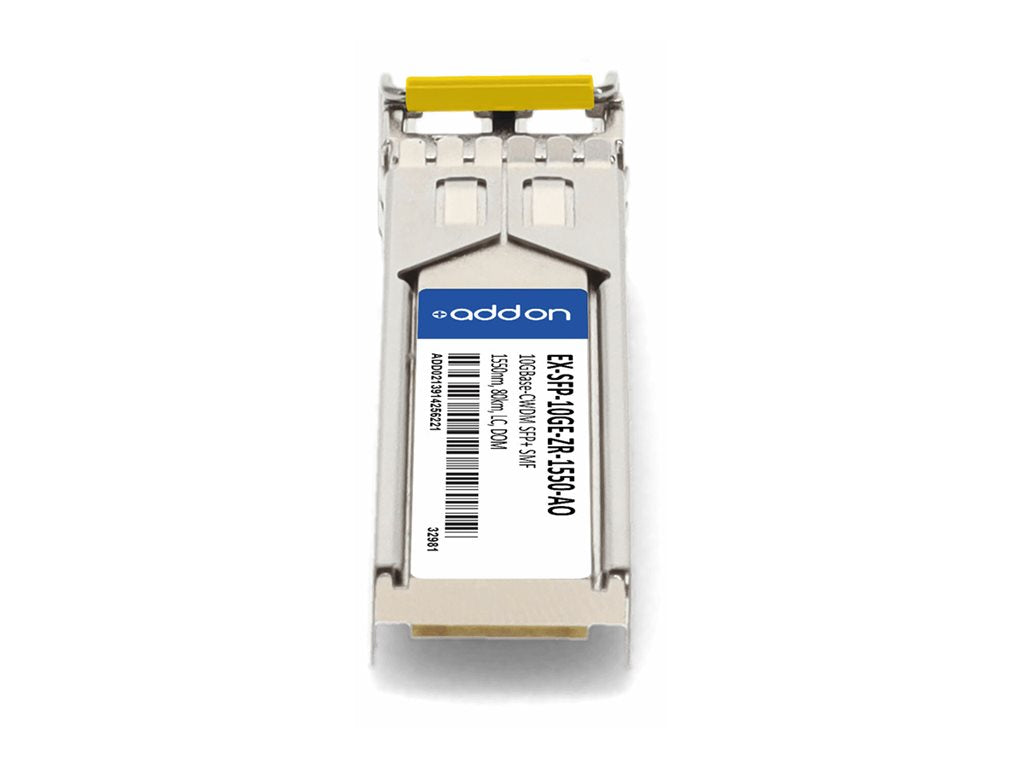 AddOn - SFP+ transceiver module (equivalent to: Juniper Networks EX-SFP-10GE-ZR-1550) - 10GbE - 10GBase-CWDM - LC
