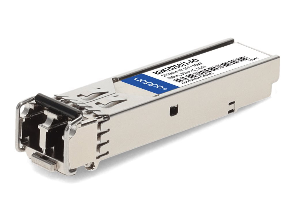 AddOn - SFP+ transceiver module (equivalent to: LG-Ericsson RDH10250/1) - 10GbE - 10GBase-SR - LC multi-mode - up to 984