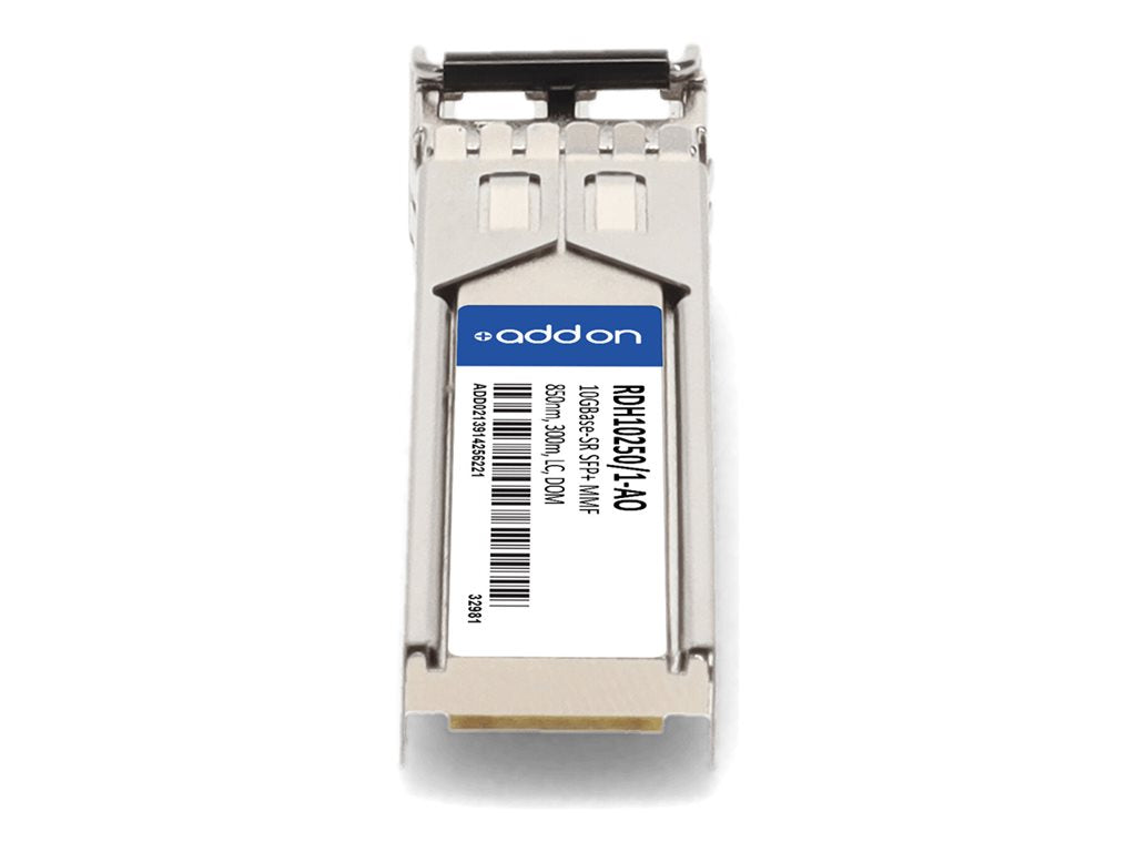 AddOn - SFP+ transceiver module (equivalent to: LG-Ericsson RDH10250/1) - 10GbE - 10GBase-SR - LC multi-mode - up to 984