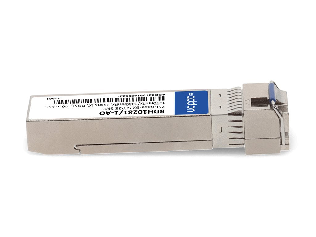 AddOn - SFP28 transceiver module - 25GbE - 25GBase-BX - LC single-mode - up to 9.3 miles - 1270 (TX) / 1330 (RX) nm -