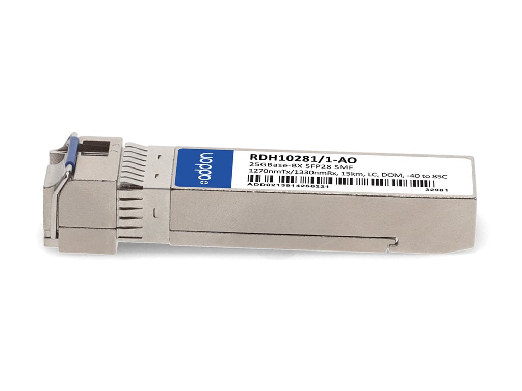 AddOn - SFP28 transceiver module - 25GbE - 25GBase-BX - LC single-mode - up to 9.3 miles - 1270 (TX) / 1330 (RX) nm -