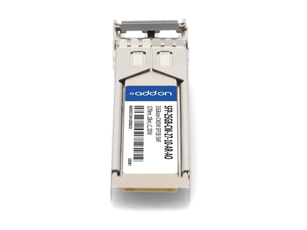 AddOn - SFP28 transceiver module - 25GbE - 25GBase-CWDM - LC single-mode - up to 6.2 miles - 1270 nm - TAA Compliant