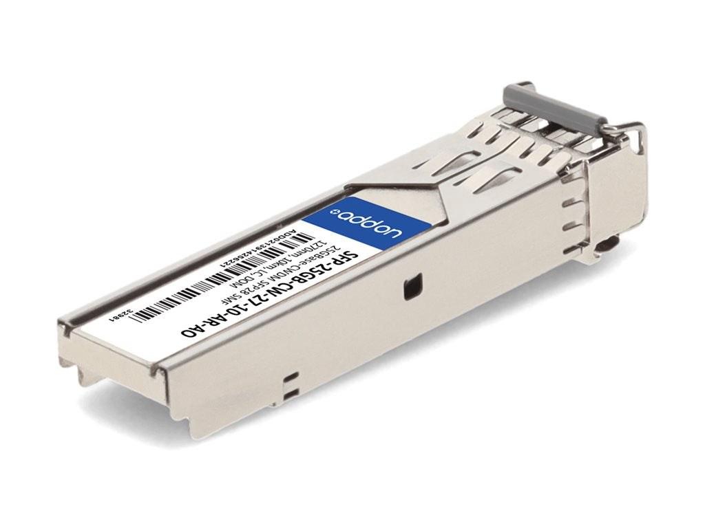 AddOn - SFP28 transceiver module - 25GbE - 25GBase-CWDM - LC single-mode - up to 6.2 miles - 1270 nm - TAA Compliant