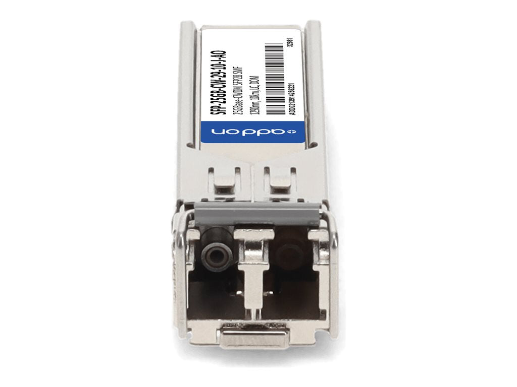 AddOn - SFP28 transceiver module - 25GbE - 25GBase-CWDM - LC single-mode - up to 6.2 miles - 1290 nm - TAA Compliant
