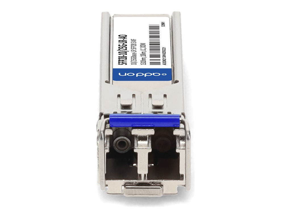 AddOn - SFP28 transceiver module - 25GbE - 25GBase-LR - LC single-mode - up to 6.2 miles - 1310 nm - TAA Compliant