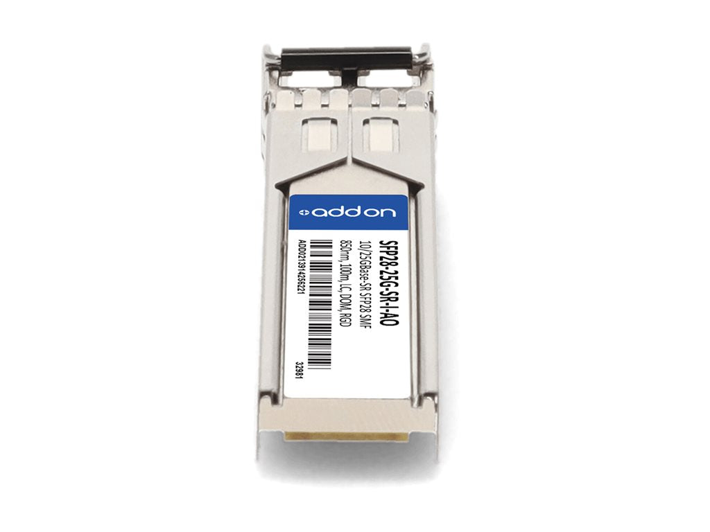 AddOn - SFP28 transceiver module (equivalent to: Dell SFP28-25G-SR-I) - 25GbE - 25GBase-LR - LC multi-mode - up to 328