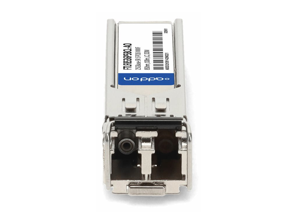 AddOn - SFP28 transceiver module (equivalent to: Finisar FTLF8536P5BCL) - 10GbE, 25GbE - 10GBase-SR, 25GBase-SR - LC