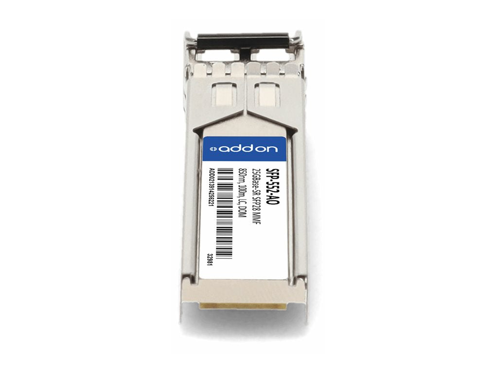 AddOn - SFP28 transceiver module (equivalent to: Gigamon SFP-552) - 25GbE - 25GBase-SR - LC multi-mode - up to 328 ft -