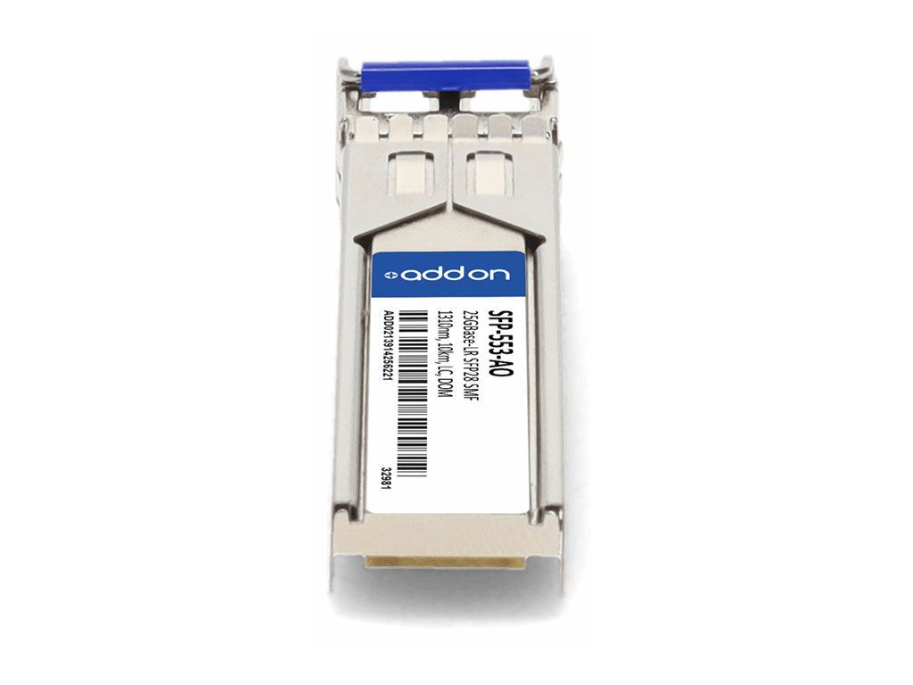 AddOn - SFP28 transceiver module (equivalent to: Gigamon SFP-553) - 25GbE - 25GBase-LR - LC single-mode - up to 6.2