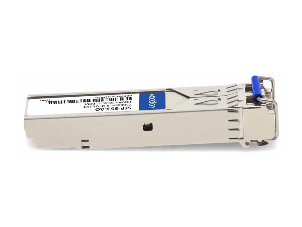 AddOn - SFP28 transceiver module (equivalent to: Gigamon SFP-553) - 25GbE - 25GBase-LR - LC single-mode - up to 6.2