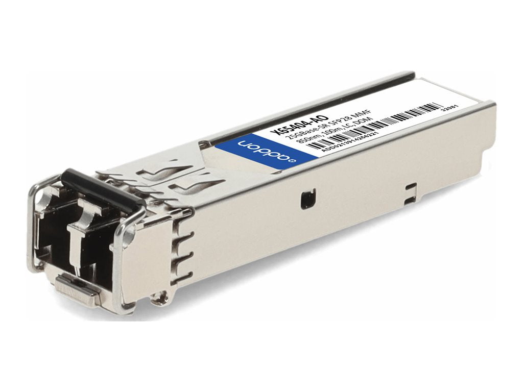 AddOn - SFP28 transceiver module (equivalent to: NetApp X65404) - 25GbE - 25GBase-SR - LC multi-mode - up to 328 ft -