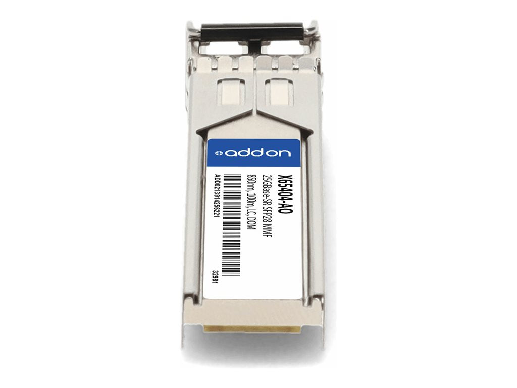 AddOn - SFP28 transceiver module (equivalent to: NetApp X65404) - 25GbE - 25GBase-SR - LC multi-mode - up to 328 ft -