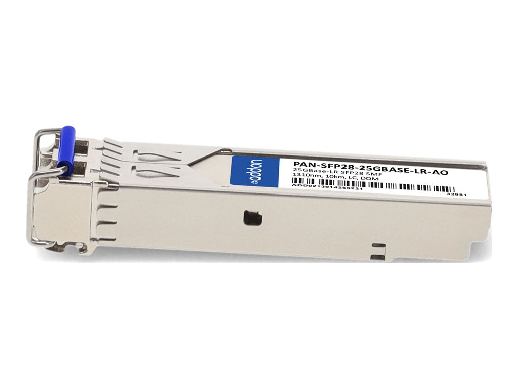 AddOn - SFP28 transceiver module (equivalent to: Palo Alto Networks PAN-SFP28-25GBASE-LR) - 25GbE - 25GBase-LR - LC