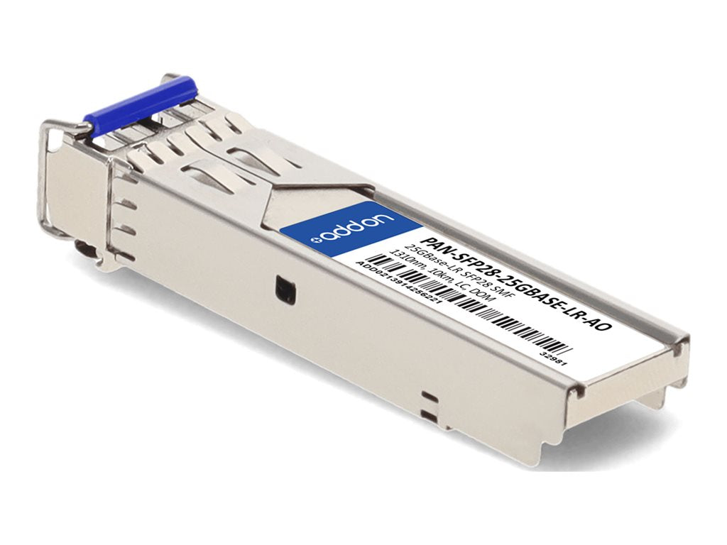 AddOn - SFP28 transceiver module (equivalent to: Palo Alto Networks PAN-SFP28-25GBASE-LR) - 25GbE - 25GBase-LR - LC