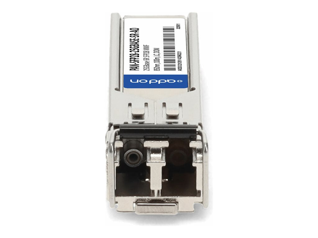AddOn - SFP28 transceiver module (equivalent to: Palo Alto Networks SFP-25G-SR) - 25GbE - 25GBase-SR - LC multi-mode -