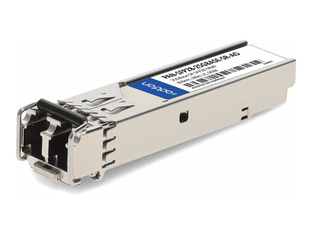 AddOn - SFP28 transceiver module (equivalent to: Palo Alto Networks SFP-25G-SR) - 25GbE - 25GBase-SR - LC multi-mode -