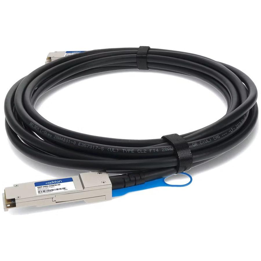 AddOn Twinaxial Network Cable QSFP-H40G-CU50CM-AO