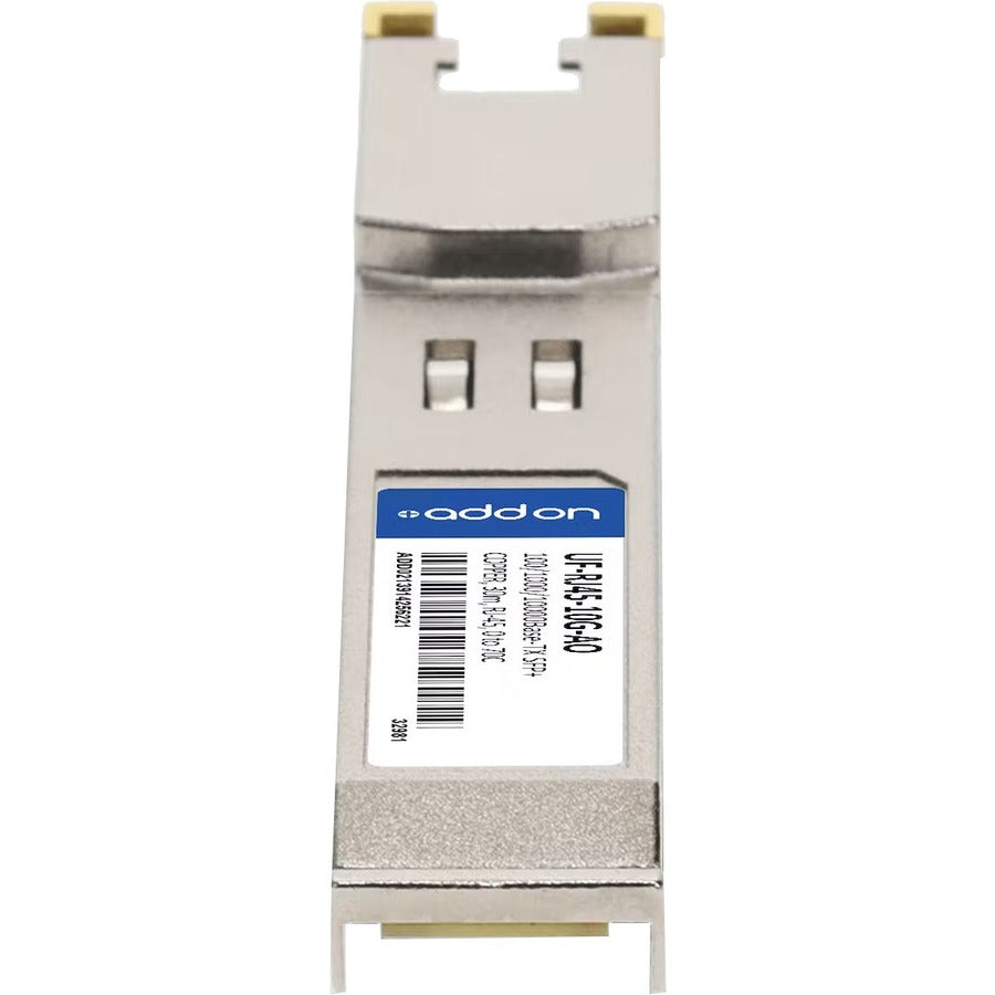 AddOn Ubiquiti SFP+ Module - For Data Networking - 1 x RJ-45 100/1000/10000Base-TX