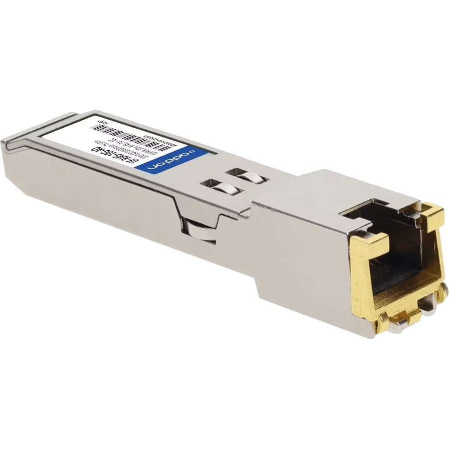 AddOn Ubiquiti SFP+ Module - For Data Networking - 1 x RJ-45 100/1000/10000Base-TX