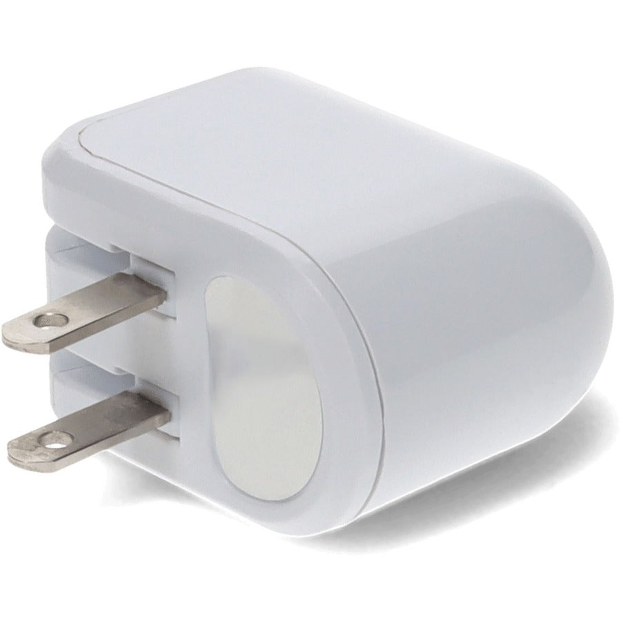 AddOn Wall Plug to USB 2.0 (A) 5V 2.4A for US White USAC2USB5V24AW