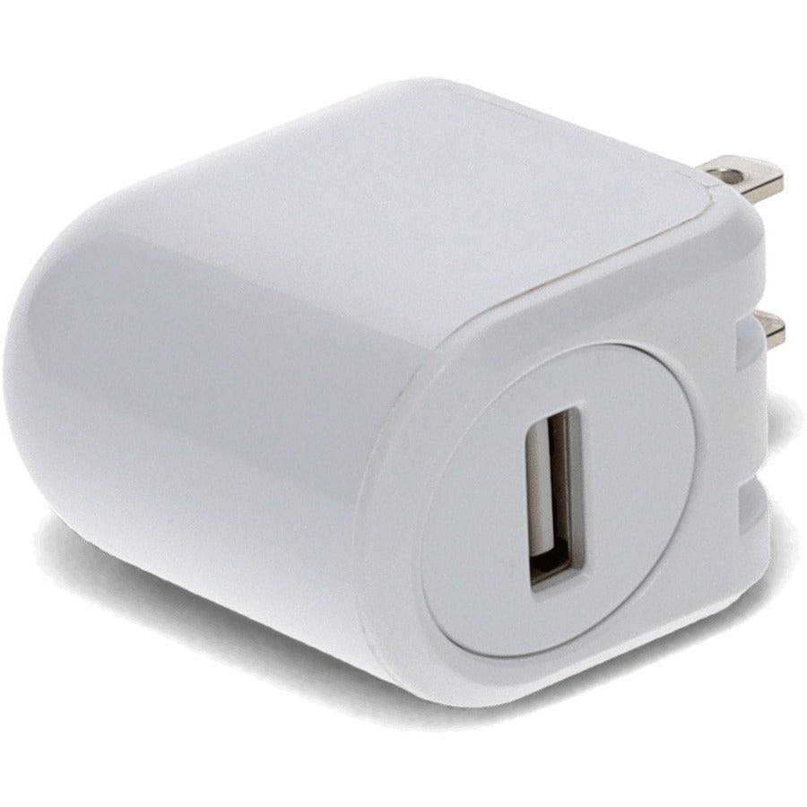 AddOn Wall Plug to USB 2.0 (A) 5V 2.4A for US White USAC2USB5V24AW